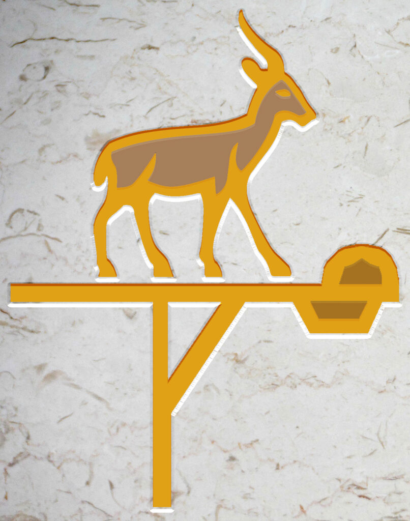 gazelle hieroglyphs