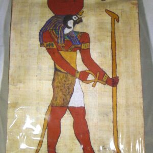 Ra Horakhty Papyrus Painting